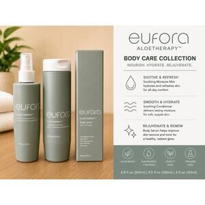 Eufora Aloetherapy Body Care Set Mist Conditioner Serum Hydrating Trio